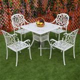 Bàn vuông nhôm đúc ngoài trời TE2004-80A