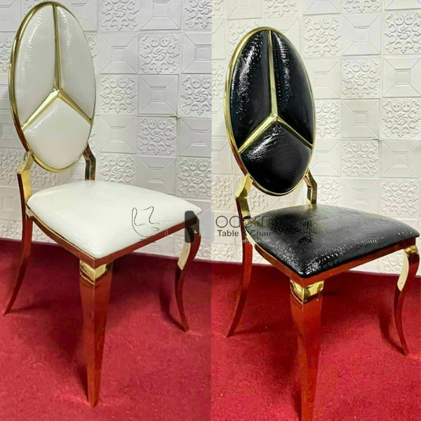 Ghế nhà hàng VIP lưng oval ROYAL 3B-P