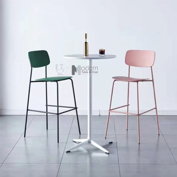 Bàn bar mặt tròn chân trụ TB1535-06W