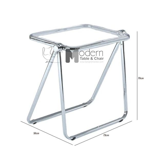 Bộ bàn ghế làm việc tại nhà trong suốt hiện đại nhập khẩu tại HCM