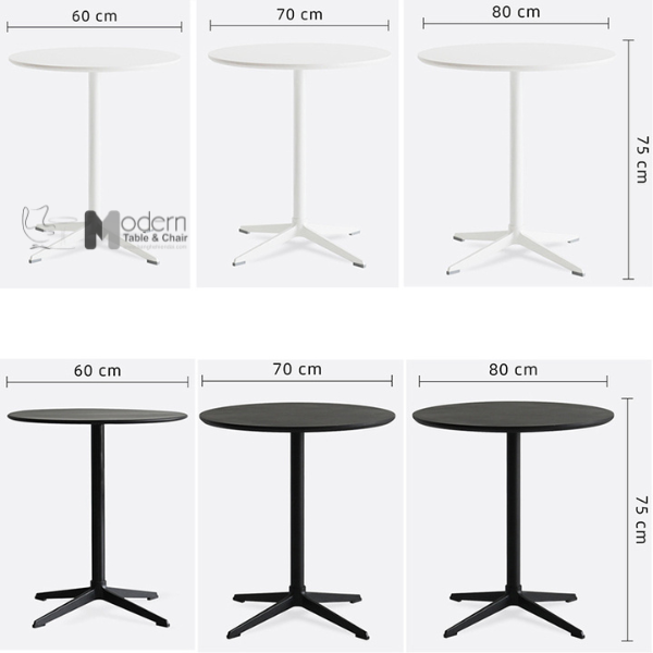 Bàn cafe chân sắt nhập khẩu TE1541-06W