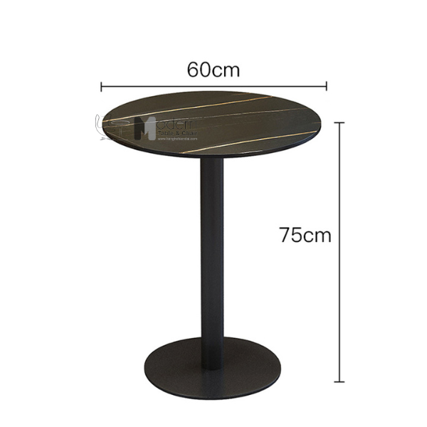 Bàn cafe ngoài trời mặt đá TE1542-06E