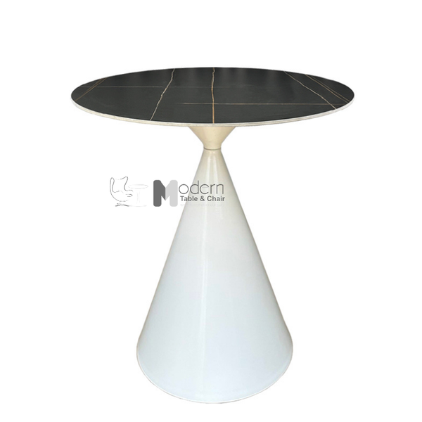 Bàn cafe outdoor mặt đá tròn TE1547-06E