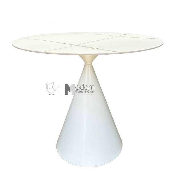 Bàn cafe mặt đá 80 chân nón TE1547-08E