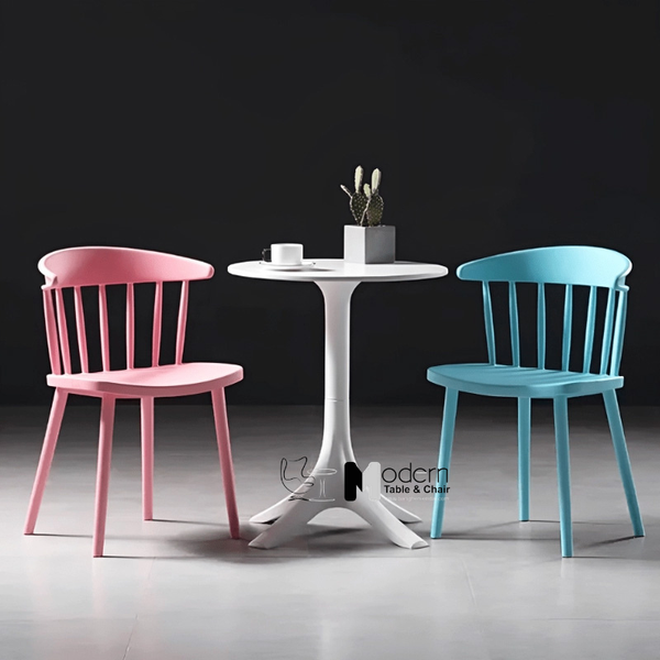 Bàn tiếp khách nhựa đúc mặt 65cm chắc chắn TE1550-65S