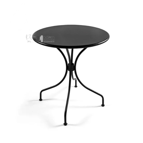 Bàn cafe sân vườn mặt tròn TE2021-07T