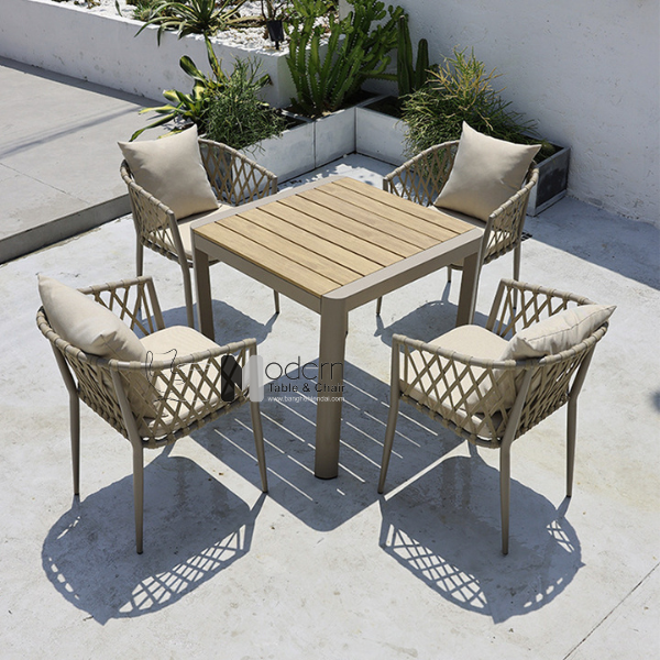 Ghế cafe ngoài trời có nệm CC2030-A
