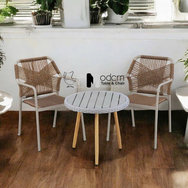 Bàn trà tiếp khách ngoài trời nhỏ gọn TE2044-60S