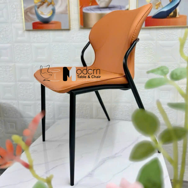 Ghế ăn bọc da nhập khẩu cao cấp có tay ECO 37A-P