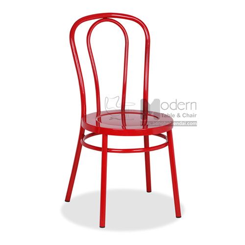 TL Thonet | Ghế cafe-fastfood thép sơn trắng hiện đại cao cấp hcm