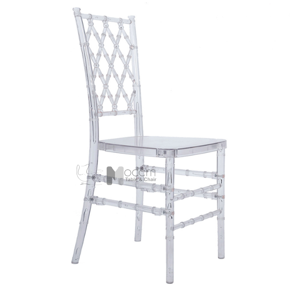 Ghế nhựa trong suốt ngoài trời Tiffany 2A-PC