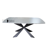 Bàn ăn chữ nhật đá phiến 1m4 TN1222-16E