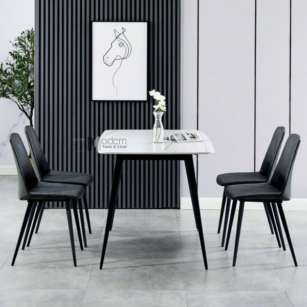Bộ bàn ghế ăn theo phong cách tối giản - Minimalism TN1226-14E3 LUX 10A-P tại HCM