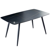 Bàn ăn chữ nhật 1m6 mặt đá TN1226-16E3