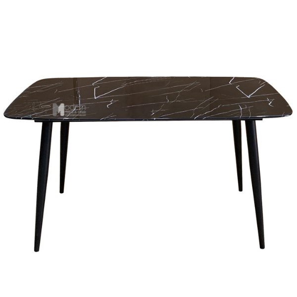 Bộ bàn ăn mặt đá marble 4 ghế TN1226-14E2_LUX 18A
