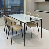 Bộ bàn ăn 1m2 mặt đá TN1227-12E_LUX 36A-P