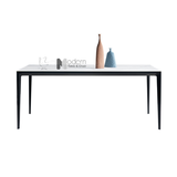 Bàn nhà hàng 1m4 mặt đá phiến TN1227-14E