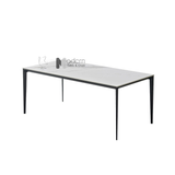 Bàn ăn 1m6 mặt đá chân sắt TN1227-16E