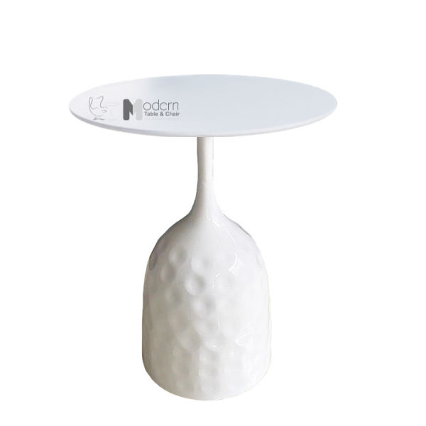 Bàn sofa góc tròn 60 chân sắt TS0946-06W