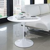 Bàn trà mặt gỗ tròn 60 cm Tulip-06W