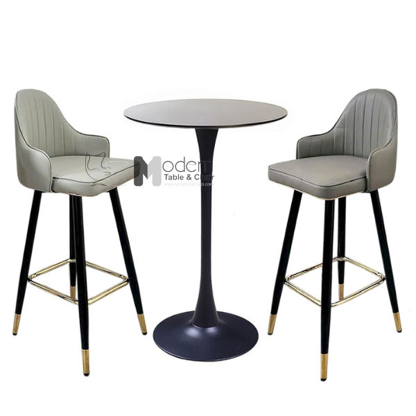 Ghế bar xoay 360 nệm dày CB2160C-P