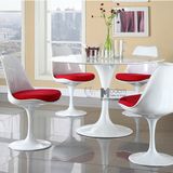 Bộ bàn 4 ghế tư vấn tiếp khách TE TULIP-08S_TULIP-P7
