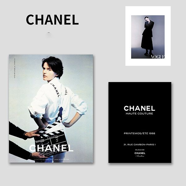 Bìa tạp chí thời trang trang trí