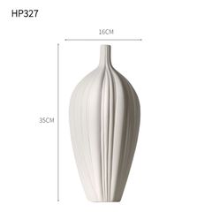 Bình gốm sứ trắng ceramic củ tỏi trang trí