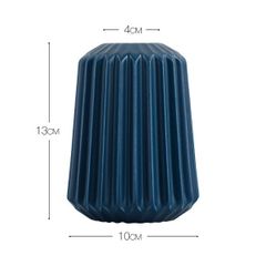 Bình sứ cắm hoa origami Bắc Âu