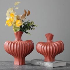 Bình sứ lồng đèn nghệ thuật