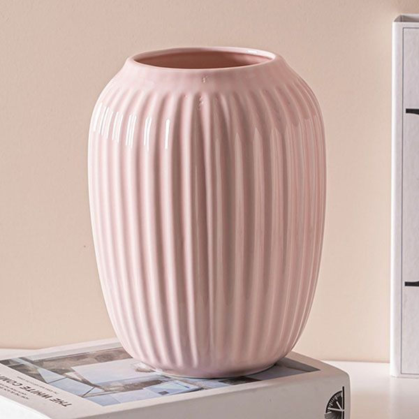 Bình sứ cắm hoa đèn lồng S12