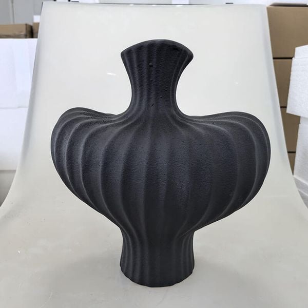 Bình sứ lồng đèn nghệ thuật