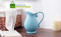 Bình sứ cắm hoa quai cao MS01