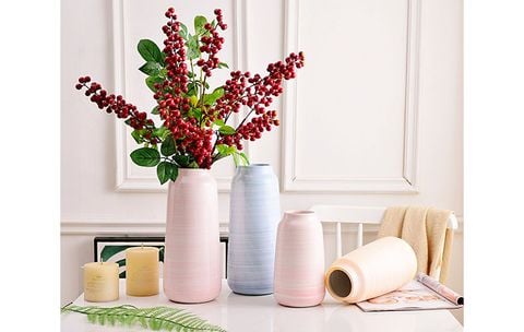 Bình sứ cắm hoa thủy tiên