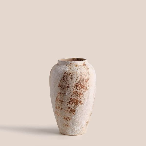 Bình sứ cắm hoa men sôi cổ điển