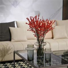 Bình thủy tinh cắm hoa eo to