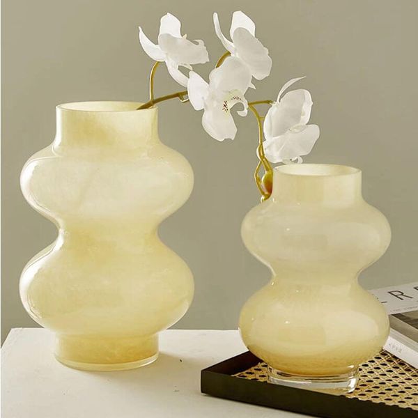 Bình thủy tinh cắm hoa hồ lô