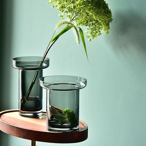 bình thuỷ tinh cắm hoa miệng rộng