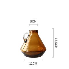 Bình thuỷ tinh cắm hoa có quai NX3223