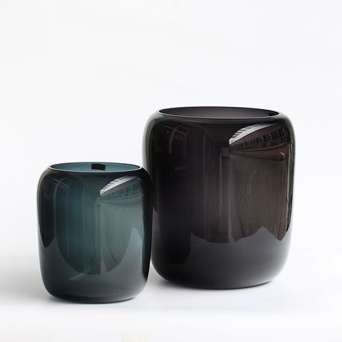 bình thuỷ tinh cắm hoa vuông bầu