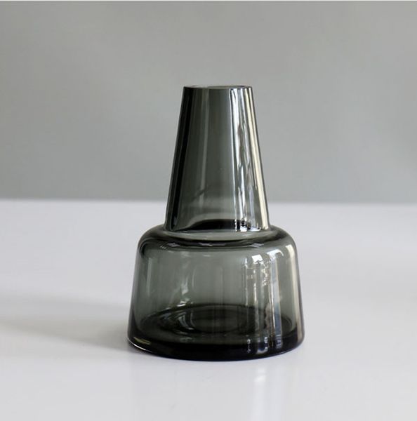 Bình Thuỷ tinh cắm hoa cổ cao mini