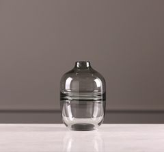 Bình thủy tinh xám Bắc Âu