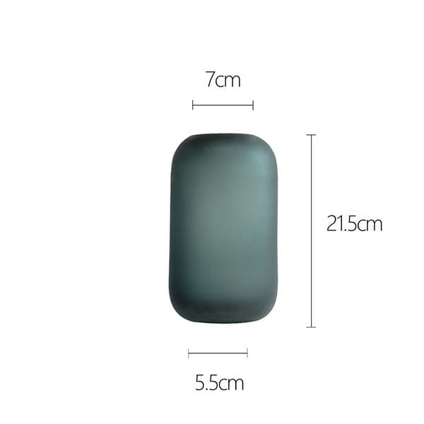 Bình thủy tinh mờ cắm hoa trang trí