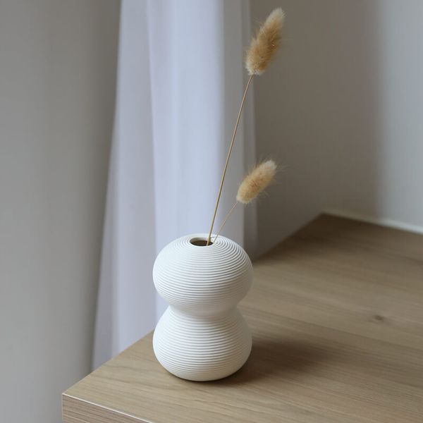 Bộ 3 bình gốm ceramic NX157 trang trí