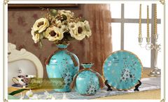 Bộ bình đĩa gốm ( nhiều mẫu )