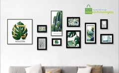 Bộ Khung Hình Lá Nhiệt Đới