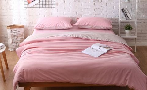 Bộ ra trải giường trơn nhiều màu