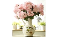 Hoa cẩm tú cầu giả 6 nhánh lớn