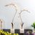cành hoa hồng sứ cao cấp decor phòng khách