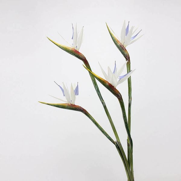 Cành hoa thiên điểu giả cao cấp trang trí trong nhà